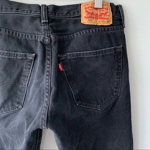 Levi’s 501 Black High Rise Mom Denim
